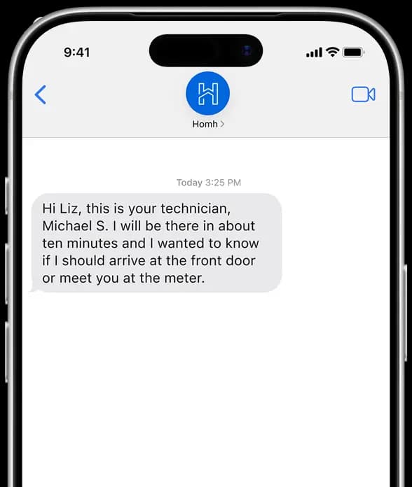 Messaging your tech directly