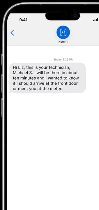 Messaging your tech on mobile